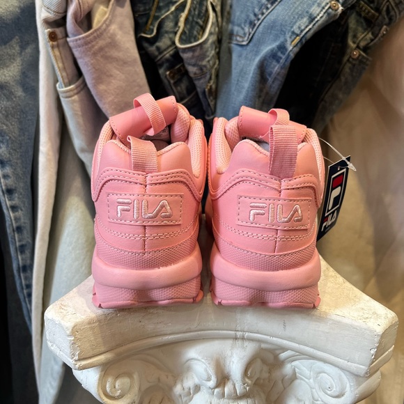 NWT Fila Disruptor II premium chunky leather dad sneakers brand new - Picture 2 of 5